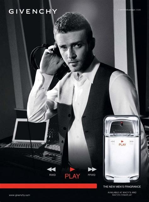 Justin Timberlake Givenchy Play Fragrance Advert 